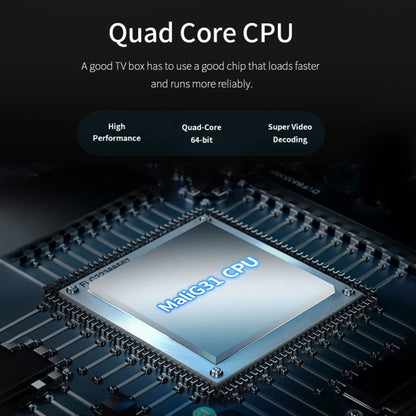 MXQ Pro RK3228A Quad-Core CPU 4K HD Network Set-Top Box, RAM:2GB+16GB(EU Plug) - RK3228A by buy2fix | Online Shopping UK | buy2fix