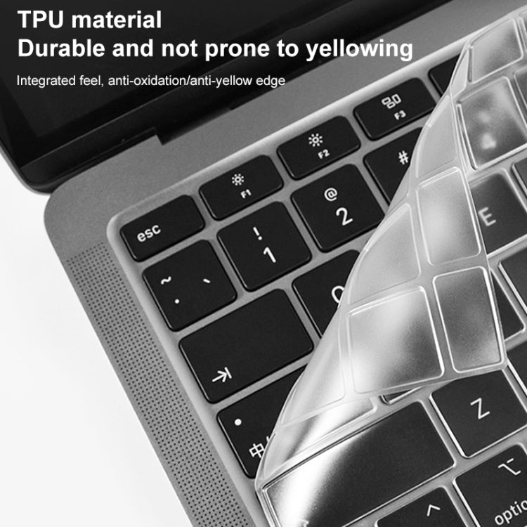 For MacBook Pro 13.3 inch 2020 ZGA Contact Invisible TPU Keyboard Protective Film - Keyboard Protector by ZGA | Online Shopping UK | buy2fix