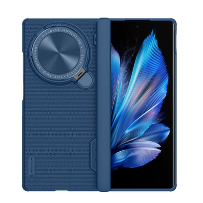 For vivo X Fold3 NILLKIN Super Frosted Shield Prop PC + TPU Phone Case(Blue) - vivo Cases by NILLKIN | Online Shopping UK | buy2fix