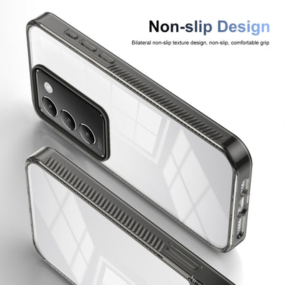 For vivo Y100 IDN 2024 2.5mm Anti-slip Clear Acrylic Hybrid TPU Phone Case(Black) - vivo Cases by buy2fix | Online Shopping UK | buy2fix