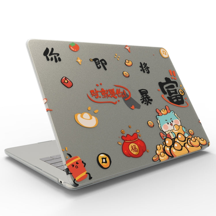 For MacBook Pro 16 A2141 UV Printed Pattern Laptop Frosted Protective Case(DDC-1689) - MacBook Pro Cases by buy2fix | Online Shopping UK | buy2fix