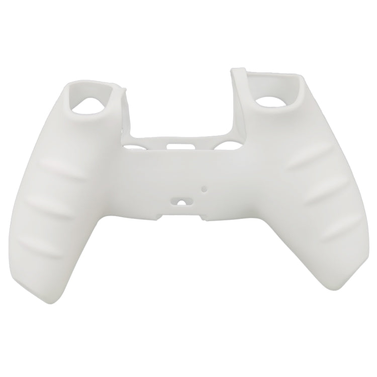 For Sony PS5 Silicone Gamepad Protective Case(White) - Cases by buy2fix | Online Shopping UK | buy2fix