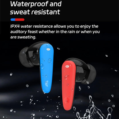 Xiaomi Youpin MIIIW Music Cube True Wireless Noise Reduction Bluetooth Earphone(Red Blue) - Bluetooth Earphone by Xiaomi | Online Shopping UK | buy2fix
