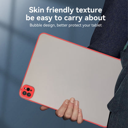 For iPad Air 11 2024 Skin Feel 2 in 1 PC Hybrid TPU Tablet Case(Red) - iPad Pro 11 2024 Cases by buy2fix | Online Shopping UK | buy2fix