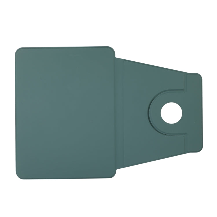 For iPad Pro 13 2024 2 in 1 Acrylic Split Rotating Leather Tablet Case(Pine Needle Green) - iPad Pro 13 2024 Cases by buy2fix | Online Shopping UK | buy2fix