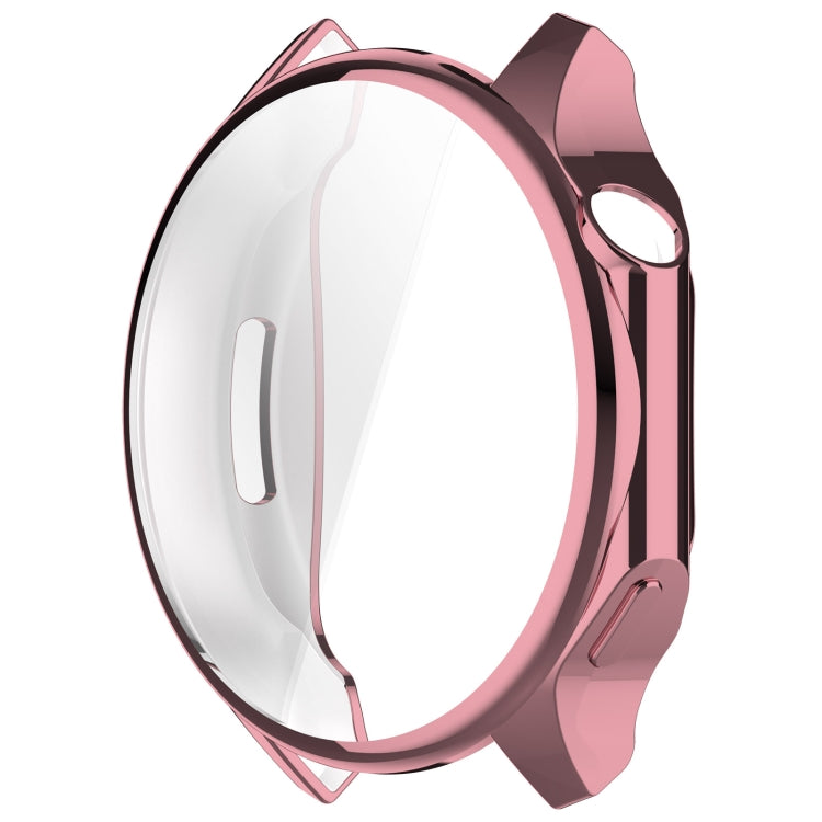 For OPPO Watch X / OnePlus Watch 2 Full Coverage TPU Electroplated Watch Protective Case(Pink) - Watch Case by buy2fix | Online Shopping UK | buy2fix