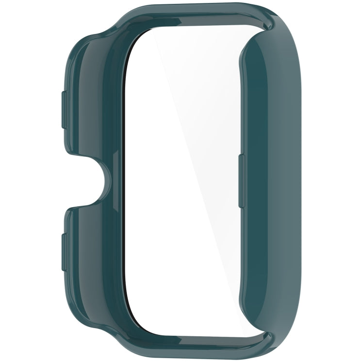 For Xiaomi HayLou GST/GST Lite/RS4 Plus PC + Tempered Film Integrated Watch Protective Case(Pine Green) - Watch Cases by buy2fix | Online Shopping UK | buy2fix