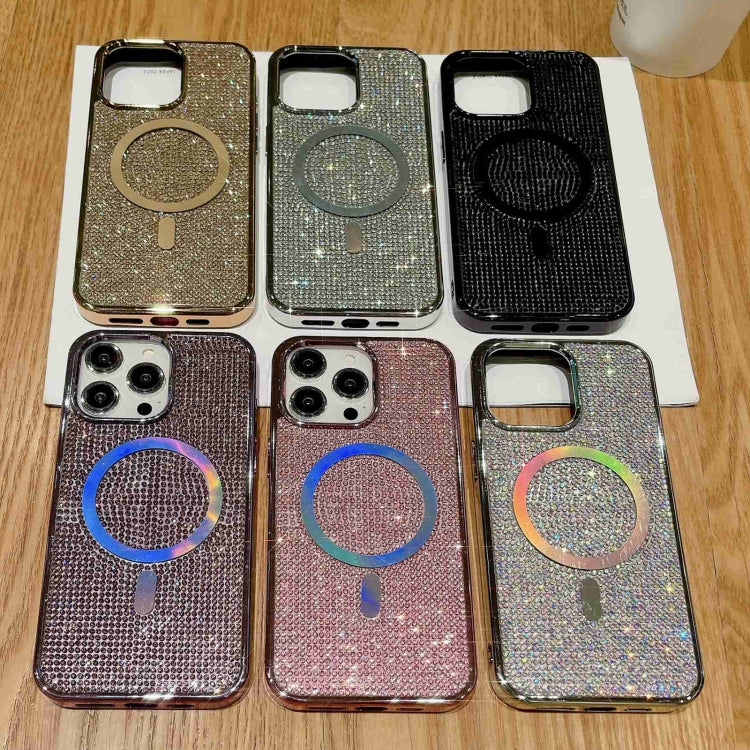 For iPhone 15 Plus Diamonds Plated Magsafe Phone Case(Colorful) - iPhone 15 Plus Cases by buy2fix | Online Shopping UK | buy2fix