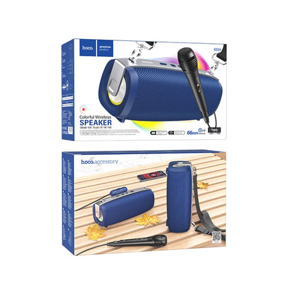 hoco BS55 Gallant Outdoor Wireless Bluetooth Speaker(Blue) - Desktop Speaker by hoco | Online Shopping UK | buy2fix