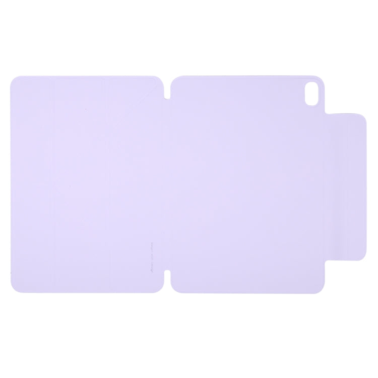 For iPad Air 11 2024 Y-Shape Double-sided Clip Magnetic Smart Tablet Case(Purple) - iPad Air 11 2024 Cases by buy2fix | Online Shopping UK | buy2fix