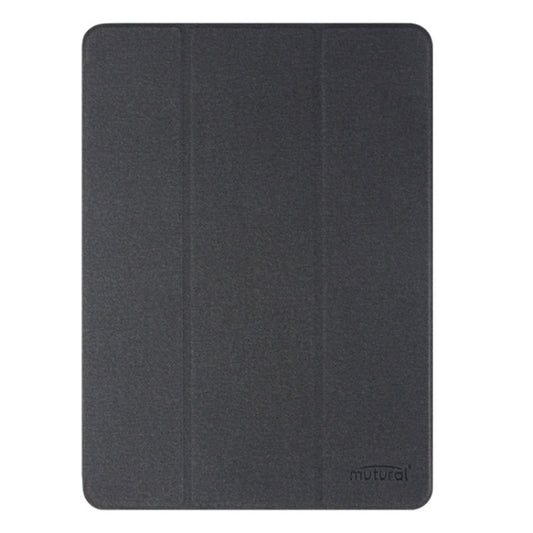 For iPad Pro 11 2024 Mutural YASHI Series Tablet Leather Smart Case(Black) - More iPad Cases by Mutural | Online Shopping UK | buy2fix