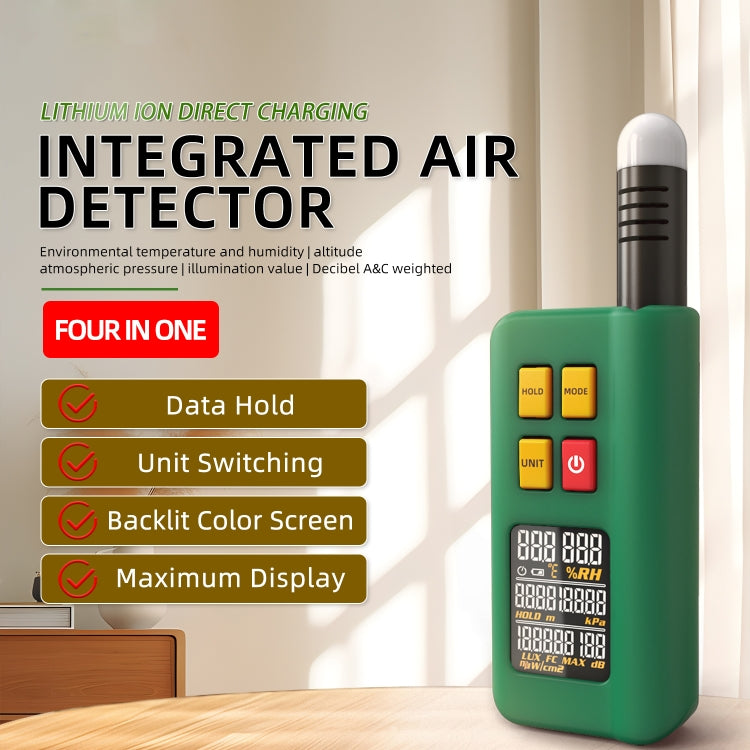 BSIDE GX1 Integrated Environment Monitor Temperature Humidity Altitude Noise Detection - Other Tester Tool by BSIDE | Online Shopping UK | buy2fix