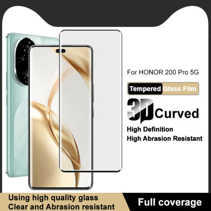 For Honor 200 Pro imak 3D Curved Full Screen Tempered Glass Film - Honor Tempered Glass by imak | Online Shopping UK | buy2fix