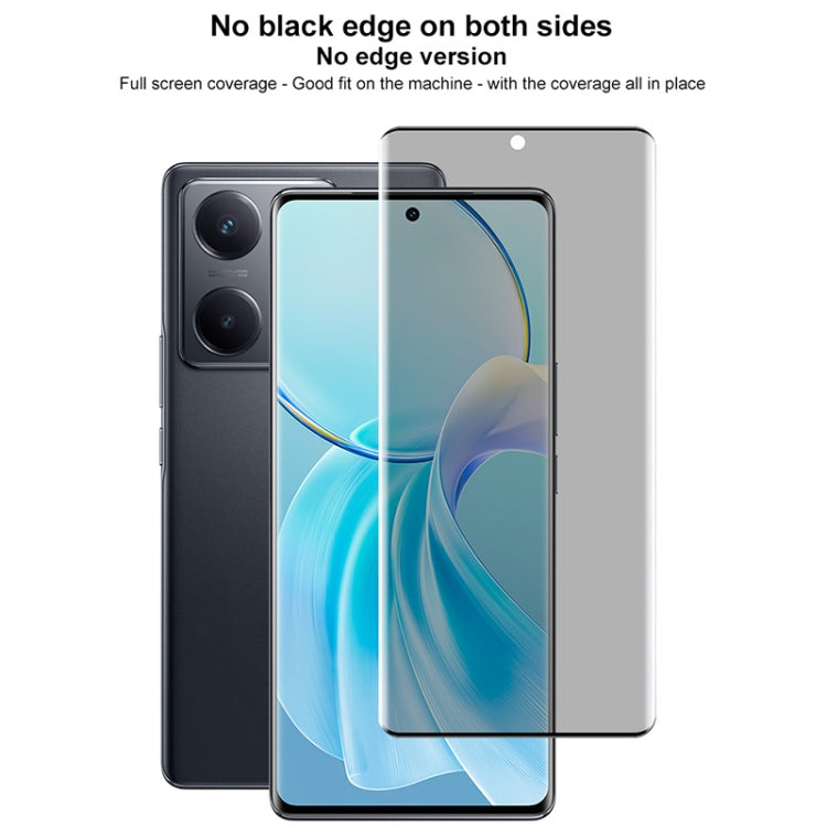 For vivo Y200 Pro imak No Edge Version 3D Curved Privacy Full Screen Tempered Glass Film - vivo Tempered Glass by imak | Online Shopping UK | buy2fix