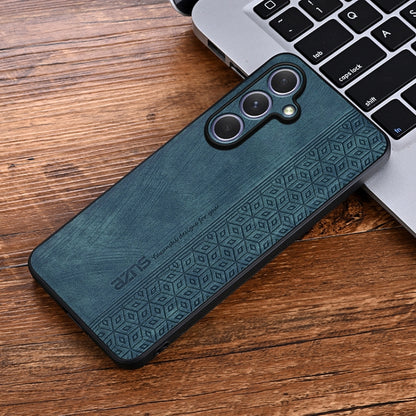 For Samsung Galaxy S25+ 5G AZNS 3D Embossed Skin Feel Phone Case(Dark Green) - Galaxy S25+ 5G Cases by AZNS | Online Shopping UK | buy2fix