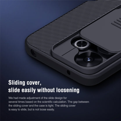 For Redmi Note 13R 5G / 13 4G NILLKIN Black Mirror Series Camshield PC Phone Case(Black) - Redmi 13 Cases by NILLKIN | Online Shopping UK | buy2fix