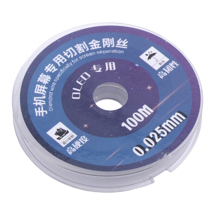 0.025mm x 100m OLED LCD Screen Separation Diamond Wire - Others by buy2fix | Online Shopping UK | buy2fix