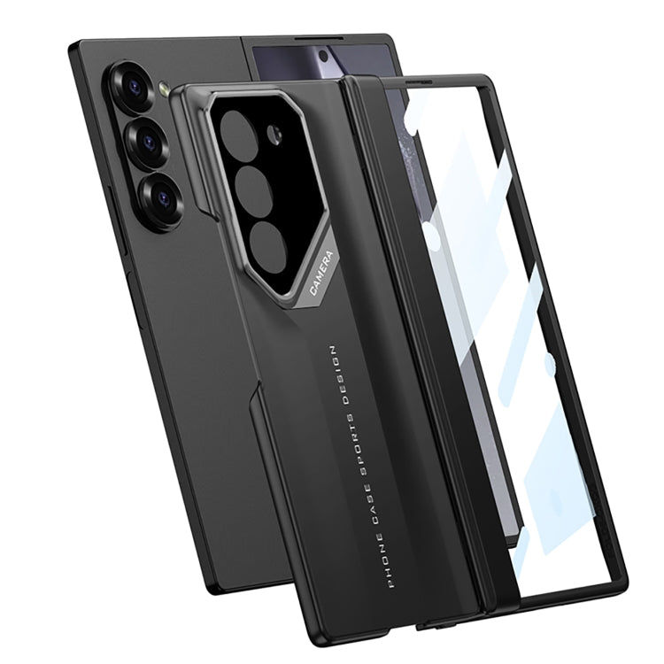 For Samsung Galaxy Z Fold6 GKK Integrated Folding Supercar Phone Case(Black) - Galaxy Z Fold6 5G Cases by GKK | Online Shopping UK | buy2fix