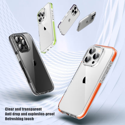 For iPhone 16 Pro TPE Airbag TPU+ PC Full Coverage Phone Case(White) - iPhone 16 Pro Cases by buy2fix | Online Shopping UK | buy2fix