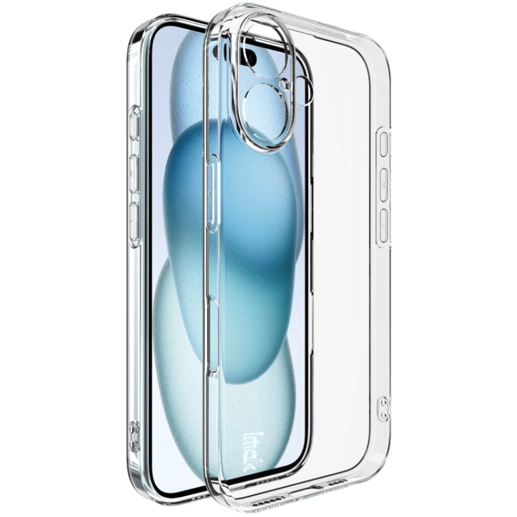 For iPhone 16 IMAK UX-5 Series Transparent TPU Phone Case - iPhone 16 Cases by imak | Online Shopping UK | buy2fix