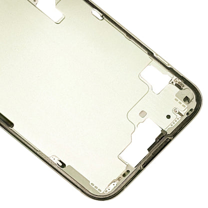 For iPhone 15 Middle Frame Bezel Plate with Side Keys + Card Tray, Version:CE EU Version(Yellow) - LCD Related Parts by buy2fix | Online Shopping UK | buy2fix