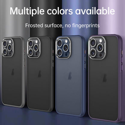 For iPhone 16 SULADA Skin Feel Matte Shockproof Phone Case(Purple) - iPhone 16 Cases by SULADA | Online Shopping UK | buy2fix