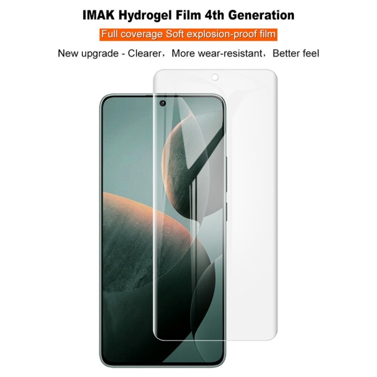 For Redmi K70 / K70E / K70 Pro imak 4th Generation  Full Coverage Screen Hydrogel Film Protector -  by imak | Online Shopping UK | buy2fix