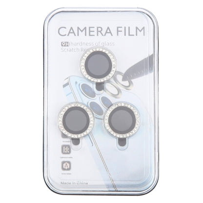 For iPhone 16 Pro / 16 Pro Max 9H Point Drill Camera Lens Protector Ring(Silver) - iPhone 16 Pro Max Tempered Glass by buy2fix | Online Shopping UK | buy2fix