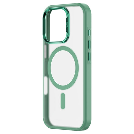 For iPhone 16 ZGA Magsafe Frosted PC Hybrid TPU Phone Case(Green) - iPhone 16 Cases by ZGA | Online Shopping UK | buy2fix