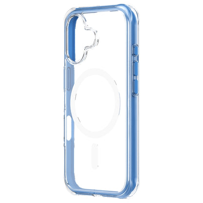 For iPhone 16 ZGA Colorful Airbag Magsafe PC Hybrid TPU Phone Case(Blue) - iPhone 16 Cases by ZGA | Online Shopping UK | buy2fix