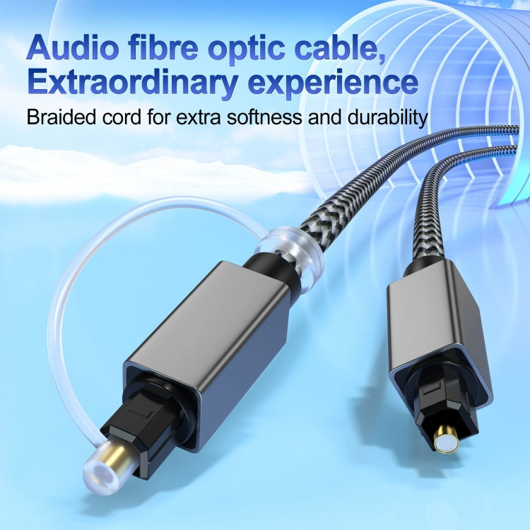 OD5.0mm Toslink Male to Male Digital Optical Audio Cable, Length:3m - Audio Optical Cables by buy2fix | Online Shopping UK | buy2fix