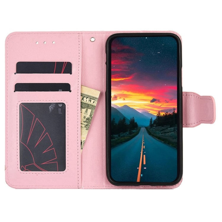 For iPhone 16 Pro Max Crystal Texture Leather Phone Case(Pink) - iPhone 16 Pro Max Cases by buy2fix | Online Shopping UK | buy2fix