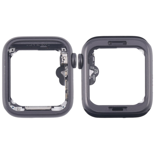 For Apple Watch Series 4 40MM LTE Aluminium Alloy Middle Frame Bezel Plate with Crown Spin Axis Flex Cable(Grey) - Middle Frame by buy2fix | Online Shopping UK | buy2fix