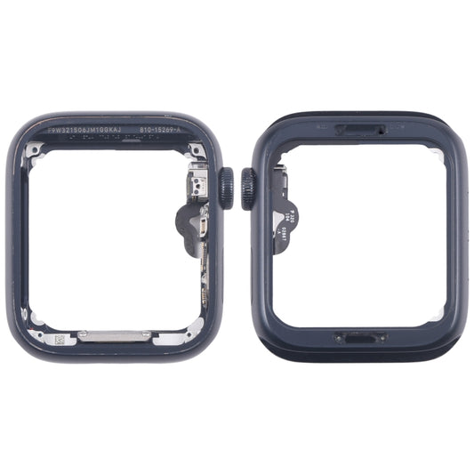 For Apple Watch SE 2022 44MM LTE Aluminium Alloy Middle Frame Bezel Plate with Crown Spin Axis Flex Cable(Midnight) - Middle Frame by buy2fix | Online Shopping UK | buy2fix