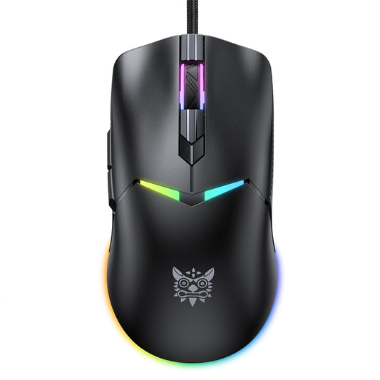 ONIKUMA CW929 RGB 6400DPI Wired Mouse(Black) - Wired Mice by ONIKUMA | Online Shopping UK | buy2fix