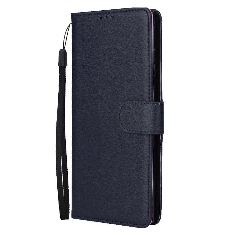 For Samsung Galaxy S25 Ultra 5G 3-Card Slots Multifunctional Leather Phone Case(Blue) - Galaxy S25 Ultra 5G Cases by buy2fix | Online Shopping UK | buy2fix