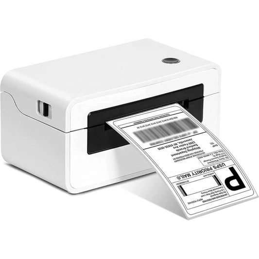 HPRT N41 Bluetooth Version Express Electronic Waybill Printer, Plug:EU Plug(White) - Printer by buy2fix | Online Shopping UK | buy2fix