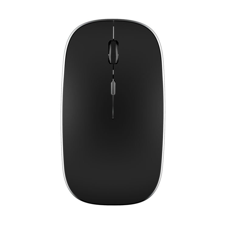 WIWU Wimic Lite WM101 2.4G Simple Office Home Rechargeable Mute Wireless Mouse(Black) - Wireless Mice by WIWU | Online Shopping UK | buy2fix