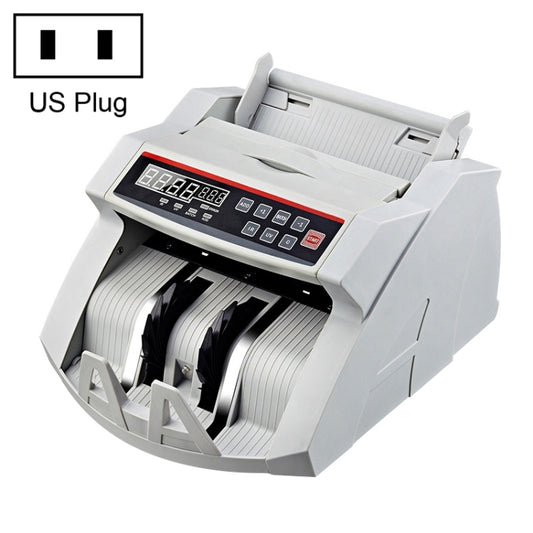 2108UV/IR 220V Multi-Currency Money Counter, Specification: US Plug - Currency Counter by buy2fix | Online Shopping UK | buy2fix