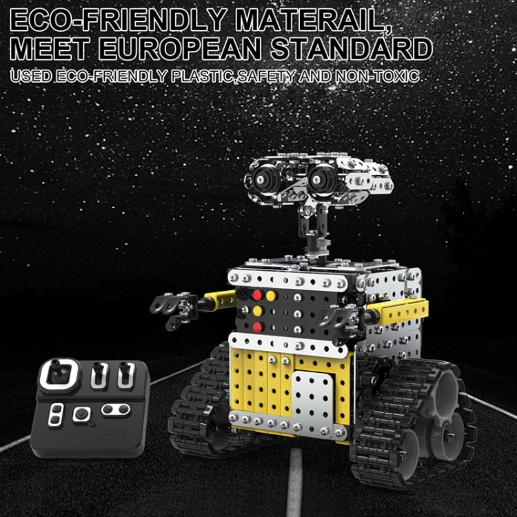 MoFun SW(RC)009 DIY Stainless Steel Assembly Remote Control Robot Interactive Intelligence Toy - RC Robots by MoFun | Online Shopping UK | buy2fix