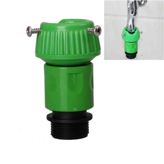Home Garden Faucet Fast Connector Adapter(Green) - Filters by buy2fix | Online Shopping UK | buy2fix