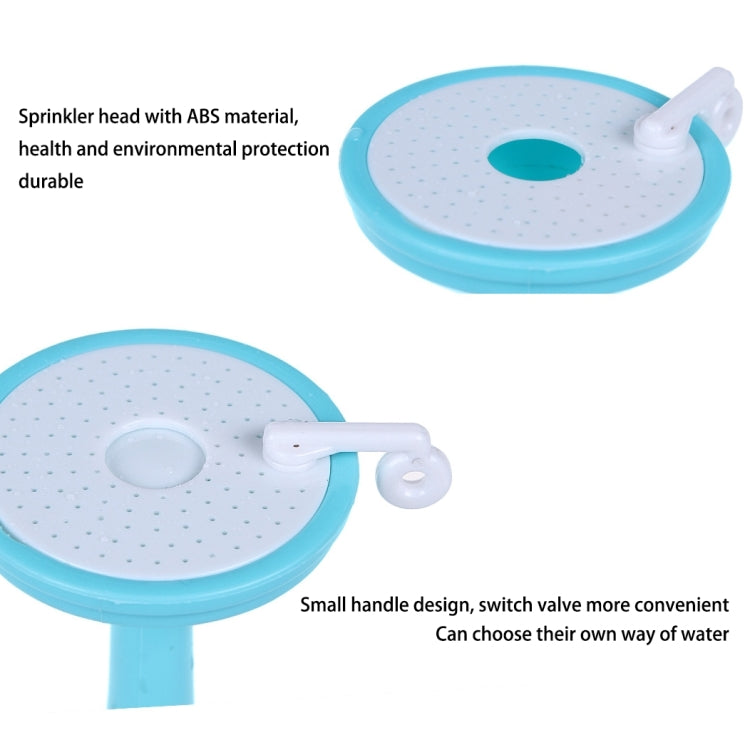 2 PCS Faucet Splash Water-saving Shower Bath Adjustable Valve Filter Water Saving Devices, Small Size: 6.5 x 10.5cm, Suitable for 17mm Diameter Round Faucets(Blue) - Faucets & Accessories by buy2fix | Online Shopping UK | buy2fix