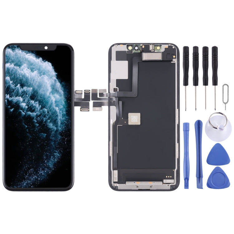 Original LCD Screen with Earpiece Speaker Flex Cable for iPhone 11 Pro - LCD Related Parts by buy2fix | Online Shopping UK | buy2fix