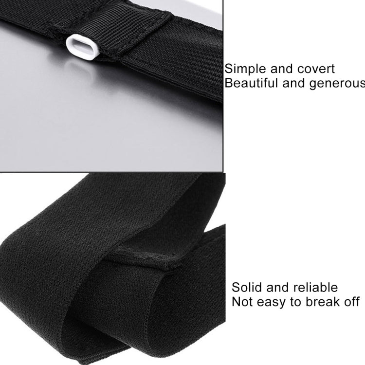 For Apple Pencil / iPad 12.9 inch General High Elastic Band Apple Pencil Band Protective Bag(Black) - Pencil Accessories by buy2fix | Online Shopping UK | buy2fix