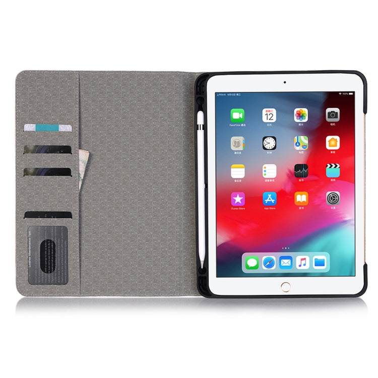 Ship Anchor Pattern Horizontal Flip Leather Case for iPad Air 11 2024 / iPad Pro 11 inch (2018),with Card Slots & Holder & Wallet & Photo Frame & Pen slot - iPad Pro 11 (2018) Cases by buy2fix | Online Shopping UK | buy2fix