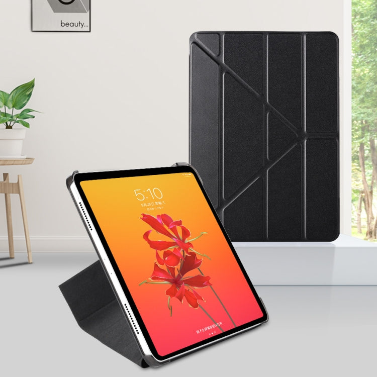 Horizontal Flip Ultra-thin Magnetic PU Leather Case for iPad Air 11 2024 / iPad Pro 11 inch 2018/2020/2021, with  Sleep / Wake-up Function(Black) - iPad Pro 11 (2018) Cases by buy2fix | Online Shopping UK | buy2fix