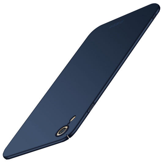 For iPhone XR MOFI Frosted PC Ultra-thin Full Coverage Protective Case (Blue) - More iPhone Cases by MOFI | Online Shopping UK | buy2fix