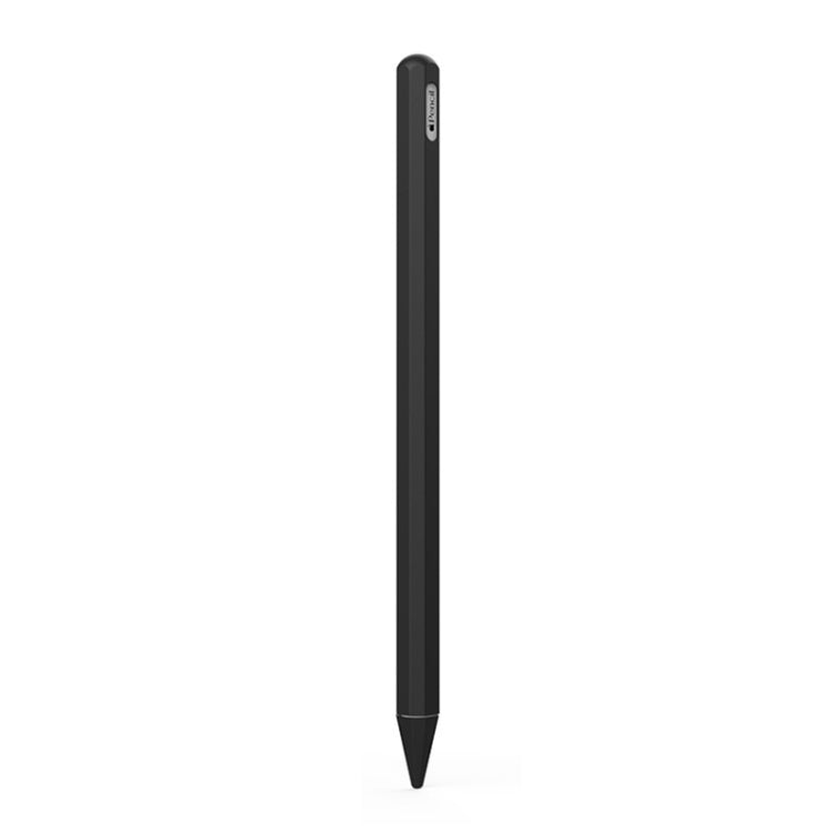 Stylus Pen Silica Gel Protective Case for Apple Pencil 2 (Black) - Pencil Accessories by buy2fix | Online Shopping UK | buy2fix