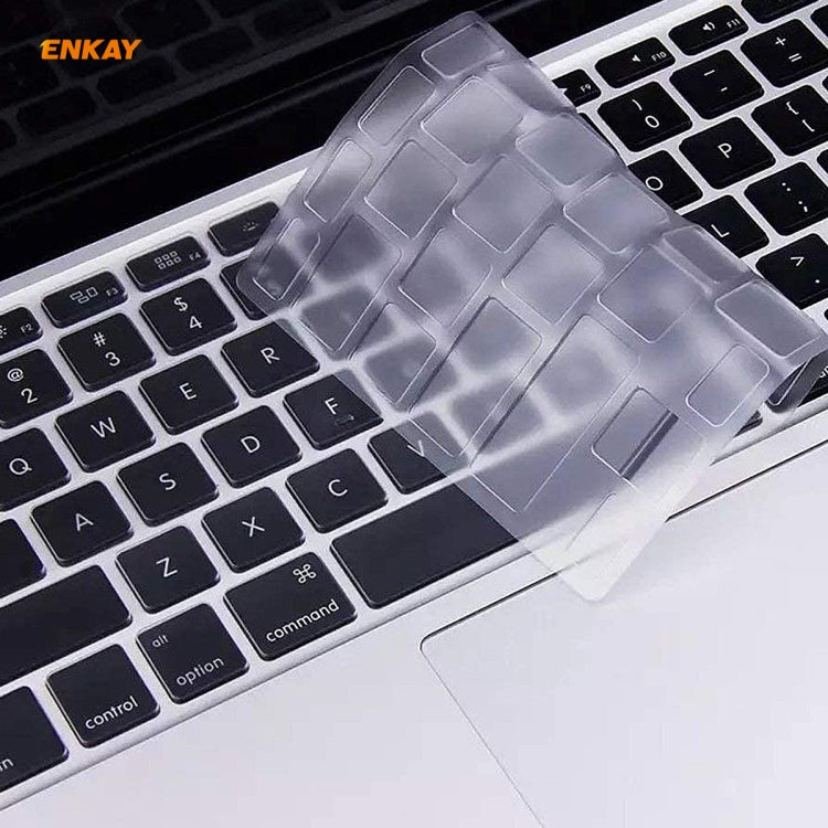 ENKAY TPU Keyboard Protector Cover for MacBook Air 13.3 inch A1932 (2018), EU Version - Keyboard Protector by ENKAY | Online Shopping UK | buy2fix