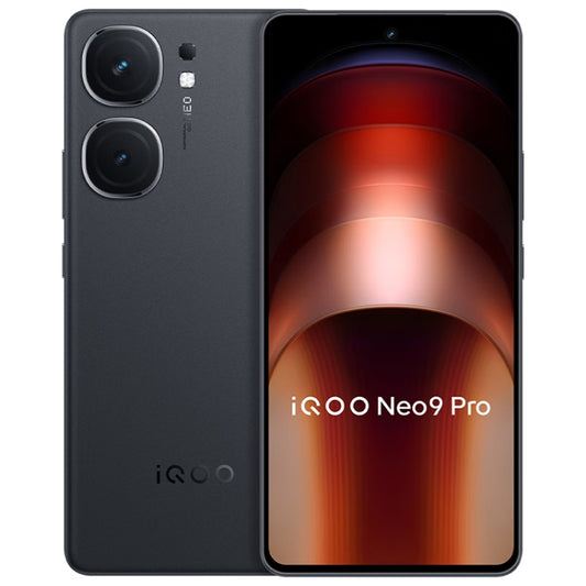 vivo iQOO Neo9 Pro, Dual Back Cameras, 16GB+1TB, Face ID / Fingerprint Identification, 6.78 inch Android 14 OriginOS 4 Dimensity 9300 Octa Core, OTG, NFC, Network: 5G, Support Google Play (Black) - vivo by vivo | Online Shopping UK | buy2fix